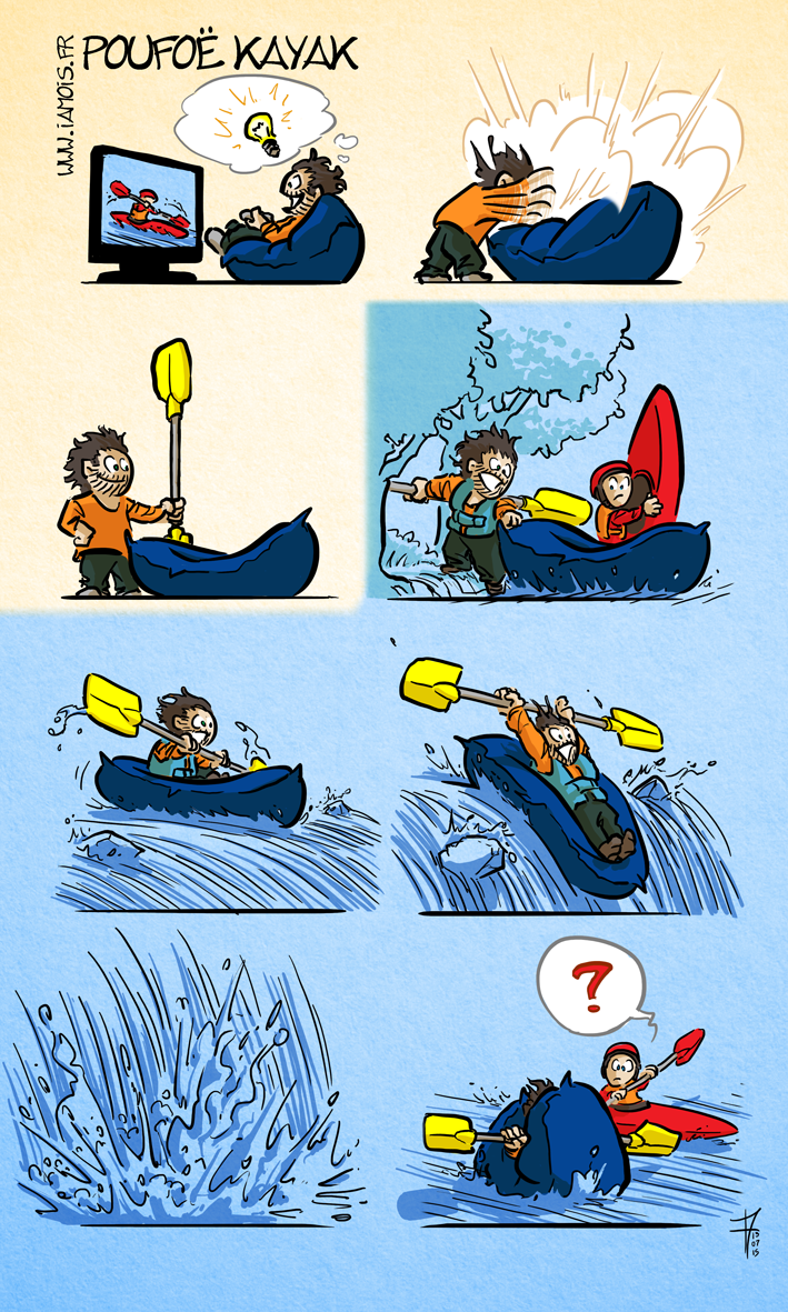 Poufoë Kayak - auteur : iamo'i's