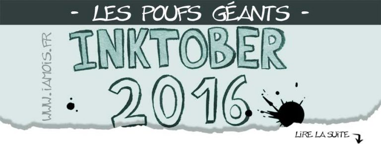 Inktober 2016 #11 – Petit Pouf